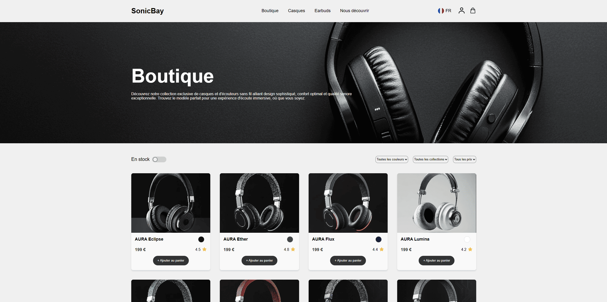 SonicBay (E-COMMERCE)